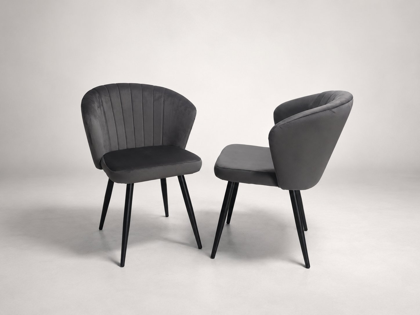 Channel Back Dining Chair – Dark