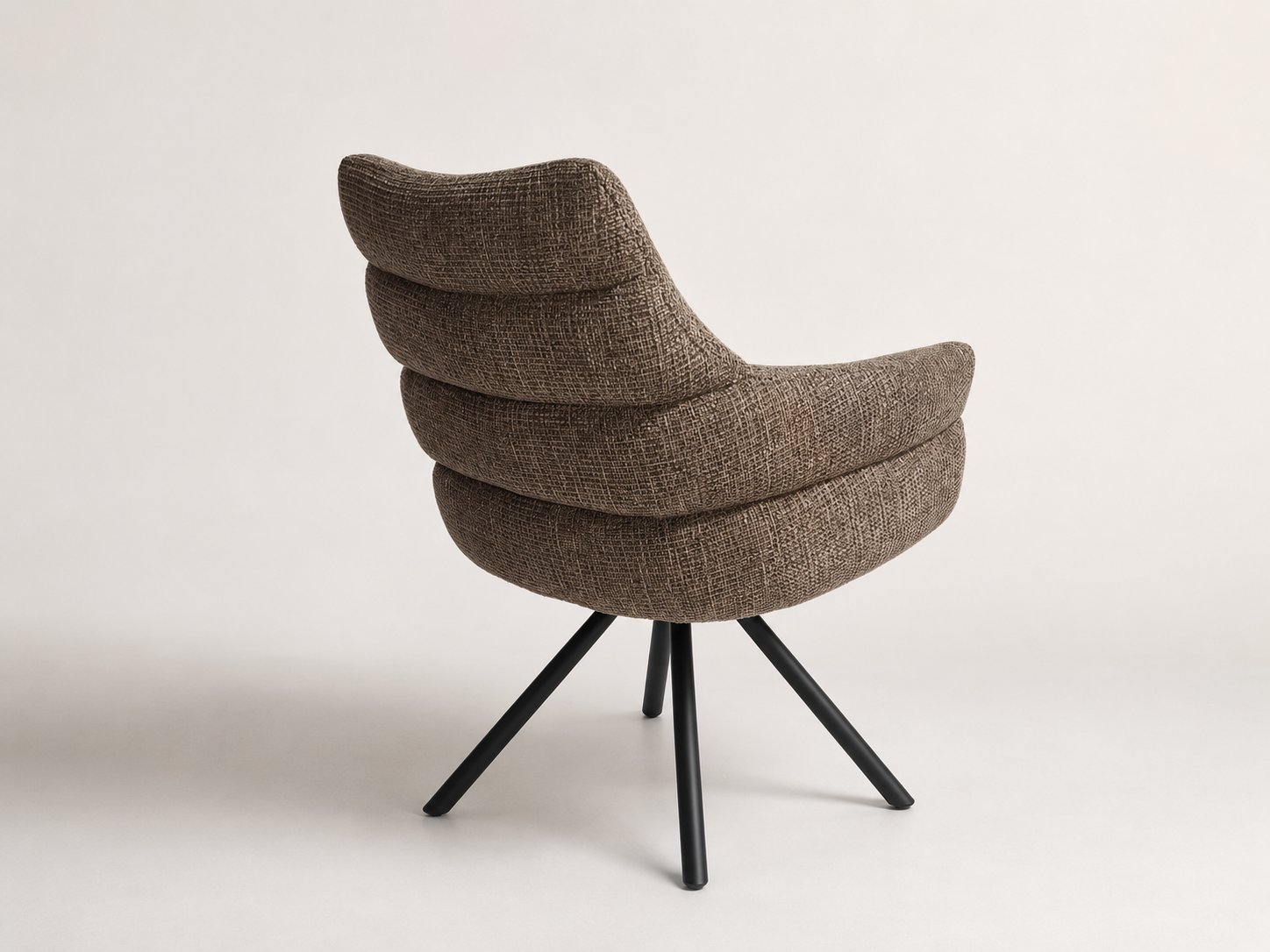 Swivel Armchair – Side Profile